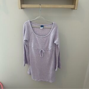 Lavender Long Sleeve Dress